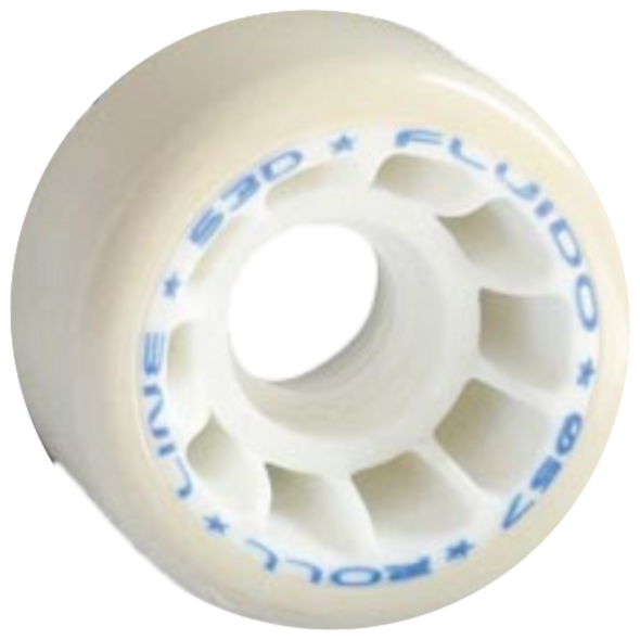 Roll Line - Cappuccino 53D Fluido Wheels (57mm) - Set of 8 Wheels | Roll-Line