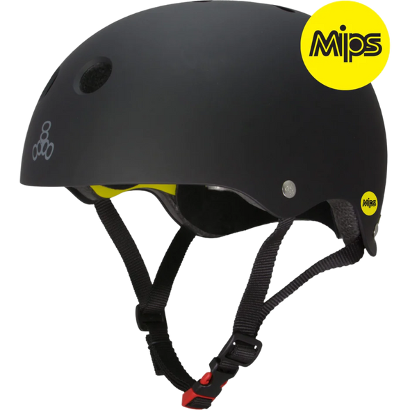 Triple 8 - Black Matte Dual Certified Mips Helmet