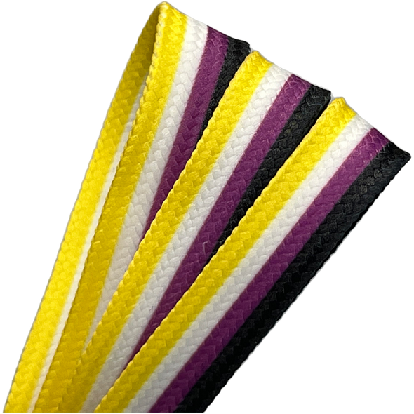 Derby Laces - NB Stripe Pride - Brat ( Narrow )