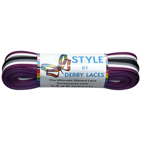 Derby Laces - Ace Stripe Pride - Style ( Waxed )