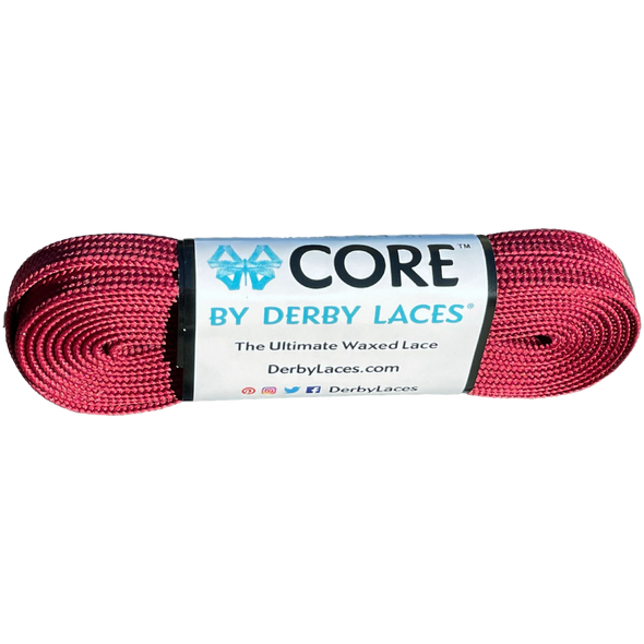 Derby Laces - Cardinal Red - Core