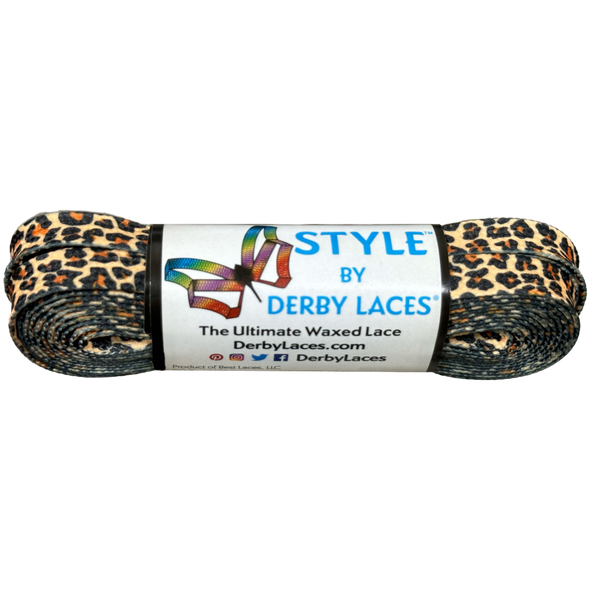 Derby Laces - Leopard - Style ( Waxed )