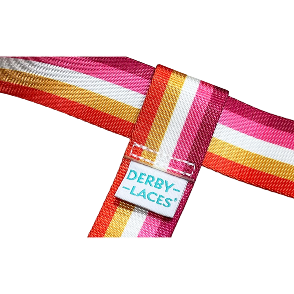 Derby Laces - LSB Stripe Pride Skate Leash - Gear Leash