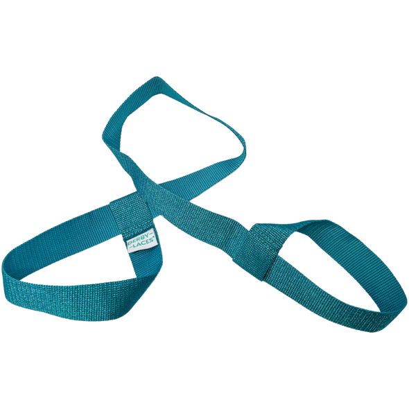 Derby Laces - Teal Spark Skate Leash - Gear Leash