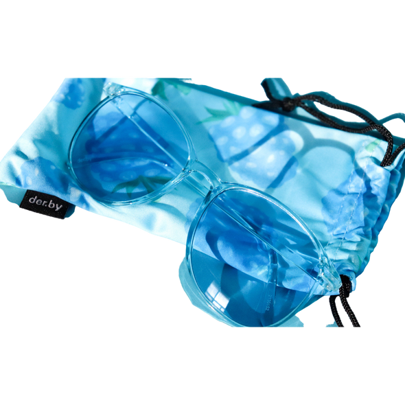 Derby Laces - Blue Raspberry - Derby Mood Glasses