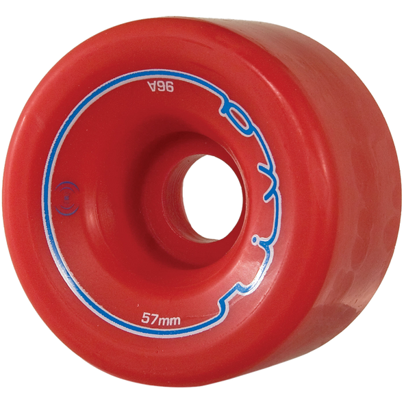 Sonar Wheels - Riva Rink Wheels - Red ( 4 pack )
