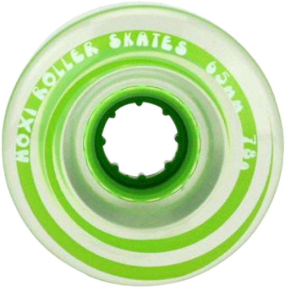 Moxi - Original Green Gummy Outdoor Wheels (Unpackaged) - 1 Set of 4 Wheels