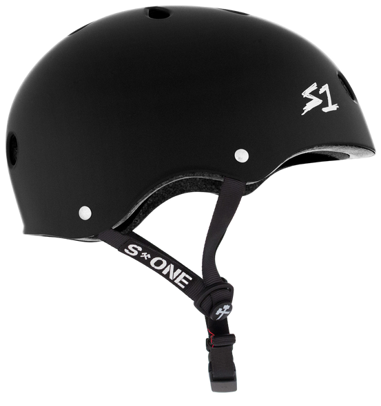 S1 Lifer Mega Helmet - Black Matte | Adult Skate Helmets For Larger Heads From S-One