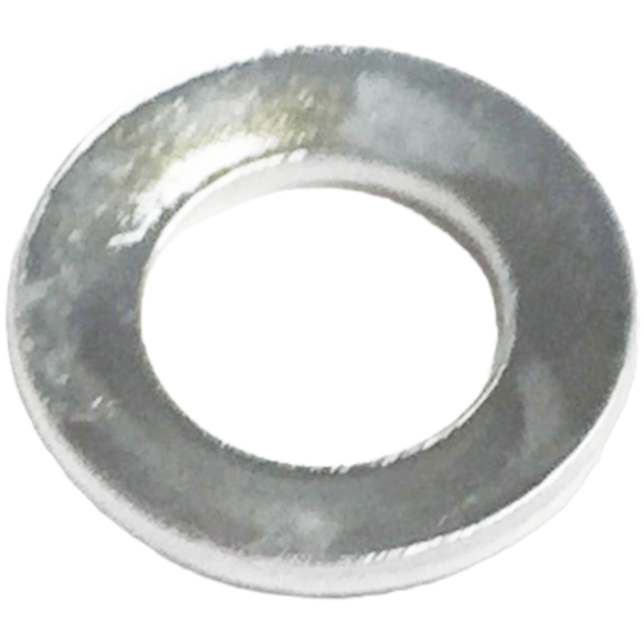 7MM Axle washers -Thick silver Frog washers - sold individually