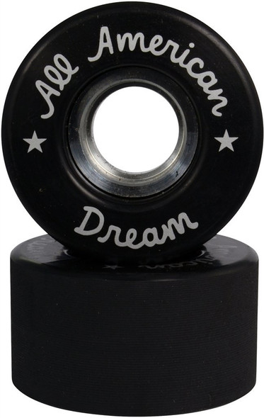 Sure Grip - All American Dream Rhythm Wheels - Black - ( 8 pack )