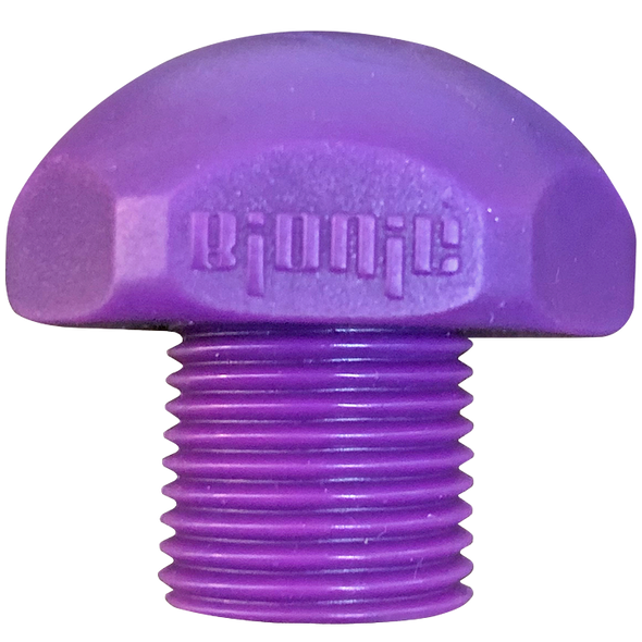 Atom Skates - Bionic Toe Plugs ( Purple ) - 5/8 Jam Plugs
