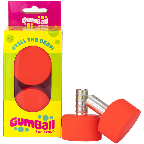 Gumball Toe Stops Long Stem 83a ( Watermelon ) - gumballs from GRNMNSTR