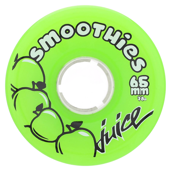 Juice Wheels - Green Apple Smoothies Outdoor roller skate wheels 65mm 78a