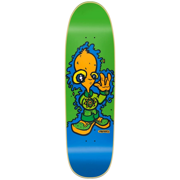 New Deal - 8.875 John Montesi Alien SP Skateboard Deck - Green