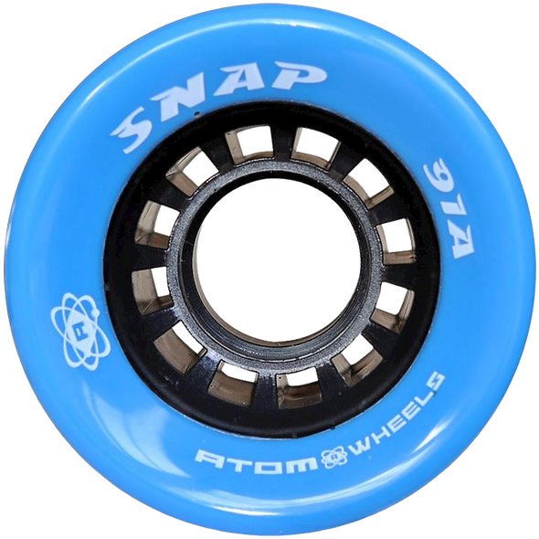 Atom Skates - Blue Snap 91a Wheels - Set of 4