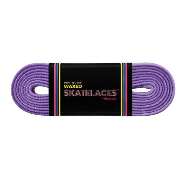Bont - 6mm Dare You Purple Waxed Skate Laces