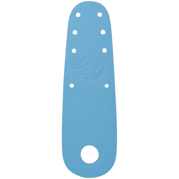 Bont - Tickle Blue Flat Leather Roller Skate Toe Guards Protectors
