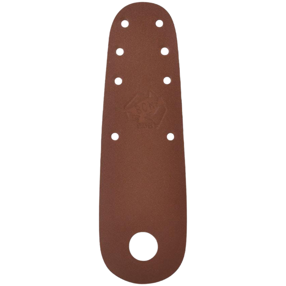 Bont - Brown Flat Leather Roller Skate Toe Guards Protectors