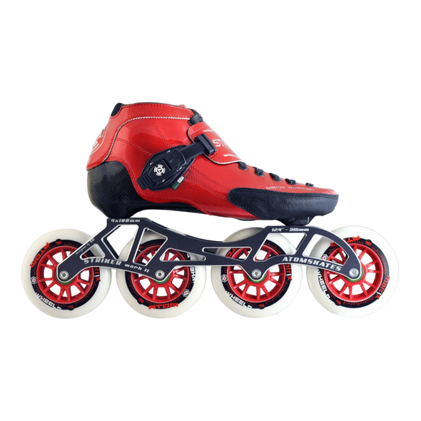 Luigino - Strut 4 Wheel Outdoor Inline Skate Package - speed skate package
