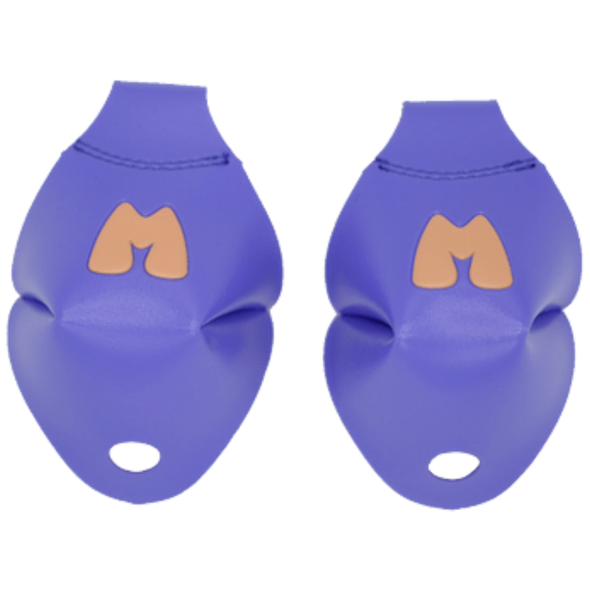 Moxi - Twinkle Toe Caps ( Periwinkle ) - Beach Bunny Toe Caps