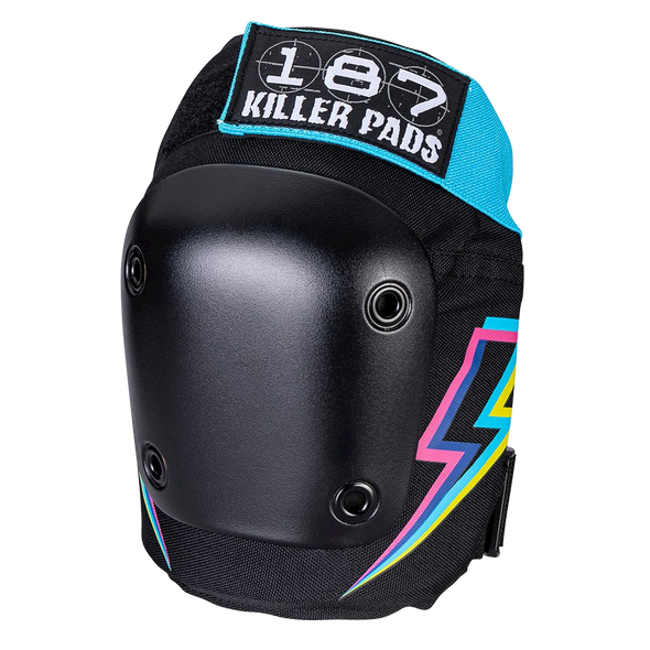 187 Killer Pads - Electric Bolt Six Pack - Adult Knee , Elbow &  Wrist Safety Gear Set