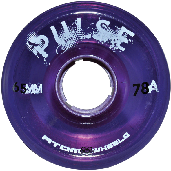 Atom Wheels - Pulse Purple - set of 4 outdoor