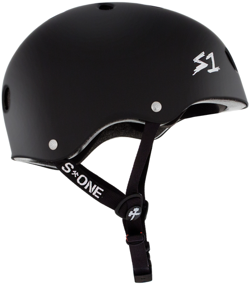 S1 Lifer Helmet - Black Matte | Adult Skate Helmets from S-One