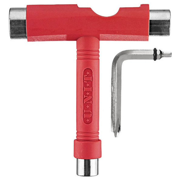 Unit Tool ( Red ) - 3 way skate tool