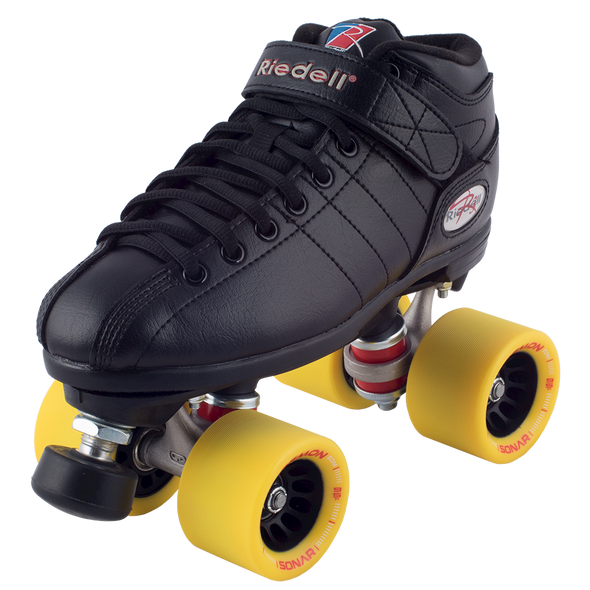 Riedell - R3 Yellow Demon Roller Skate Speed Setup