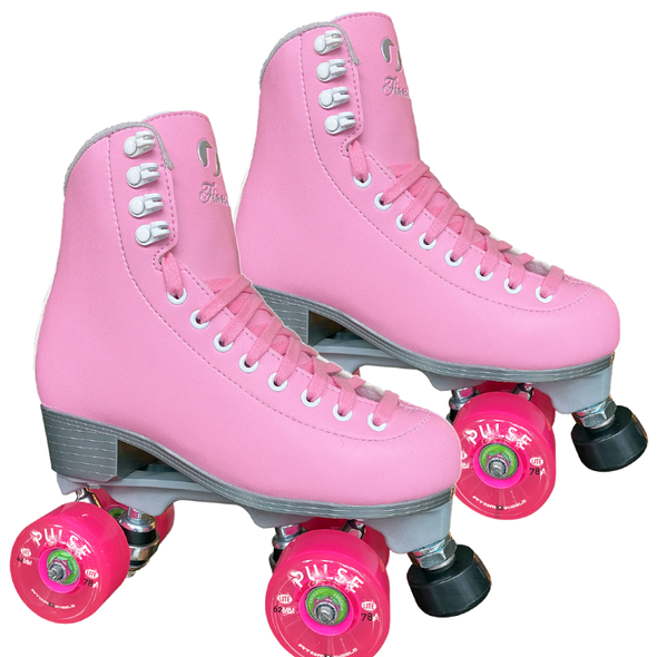 Jackson - Pink Finesse Women's Skates with Viper Nylon plates Pulse outdoor wheels