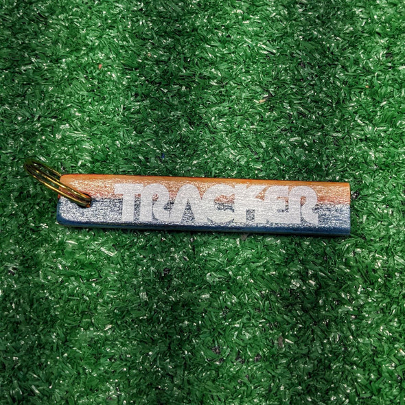 Tracker Trucks - Tracker Recycled Skateboard Wood Keychain