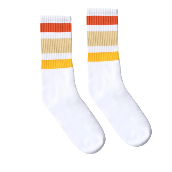 Socco - Sunset Shades Socks | White