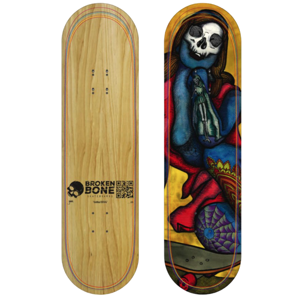 Broken Bone - 8.25" BBS#4 Untitled Skateboard Deck