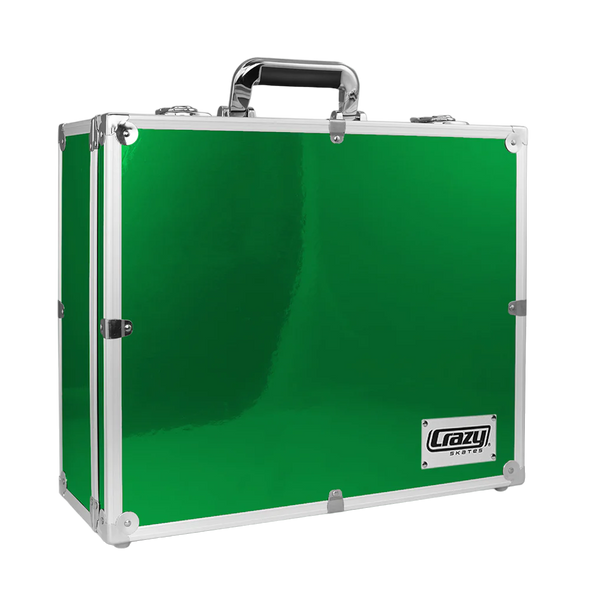 Crazy Skates - Skate Case Green - Skate Carrier Box