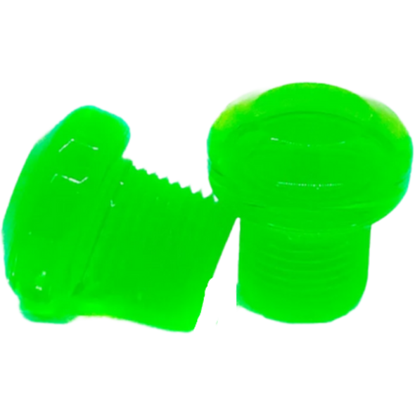 Jammerz Toe Plugs - Green - 5/8 Plug ( set of 2 )