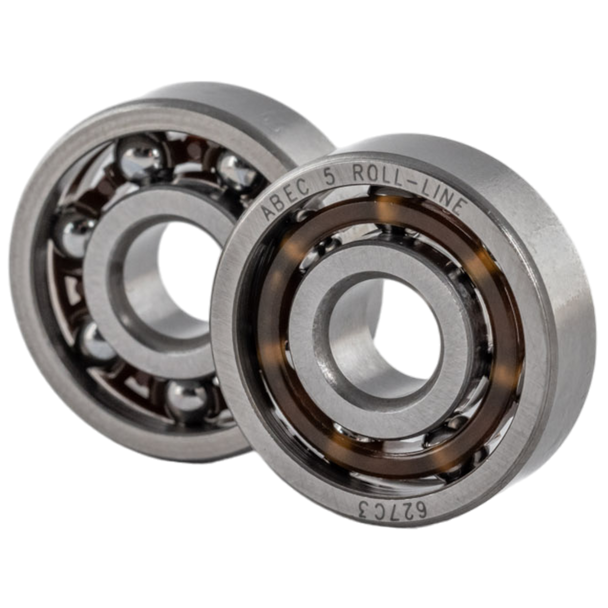 Roll Line - Carbon J ABEC 5 ( 7mm ) Bearings - Set of 16 Bearings | Roll-Line