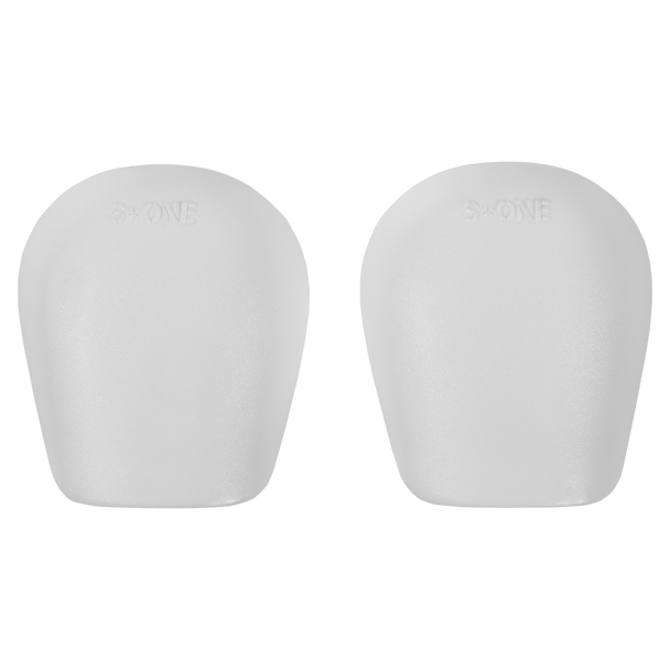 S1 - Re-Caps for Kids Pro Knee Pads - from S-One - White Set of 2