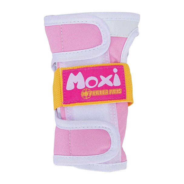 187 Killer Pads - Moxi Pink / Peach Super Six Pack - Size L/XL (Unpackaged) Adult Knee Elbow & Wrist Safety Gear Set