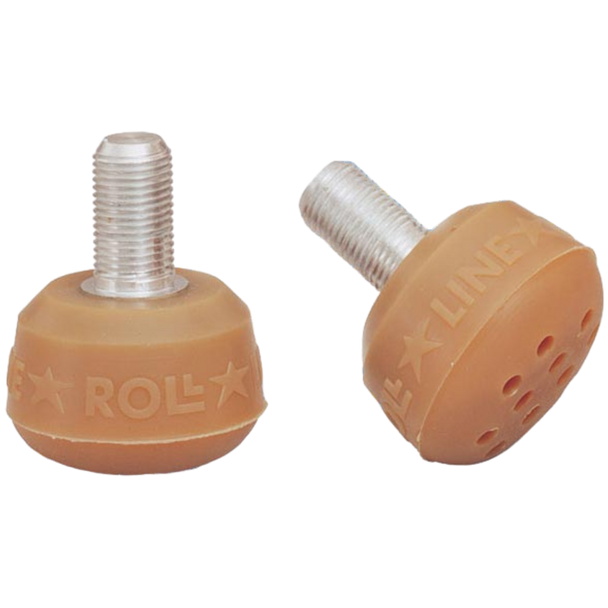 Roll Line - Ambra Natural ( Metric Thread ) Super Professional Toe Stops - Sold In Pairs | Roll-Line