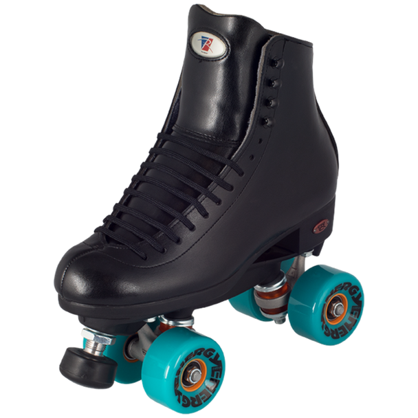 Riedell Skates - Black 120 Celebrity | Outdoor Roller Skates