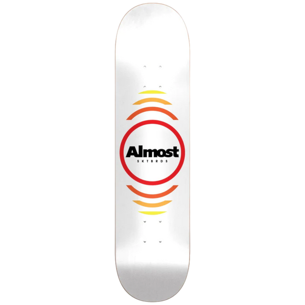 Almost - 7.75 Reflex HYB Skateboard Deck - White