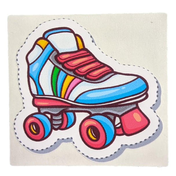 Super Skate Sticker - Small - 1.5" x 1.5"
