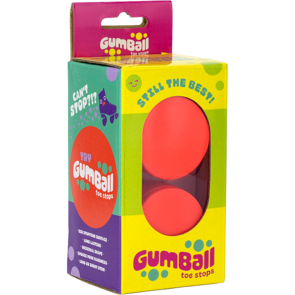 Gumball Toe Stops Long Stem 83a ( Watermelon ) - gumballs from GRNMNSTR (Unpackaged)