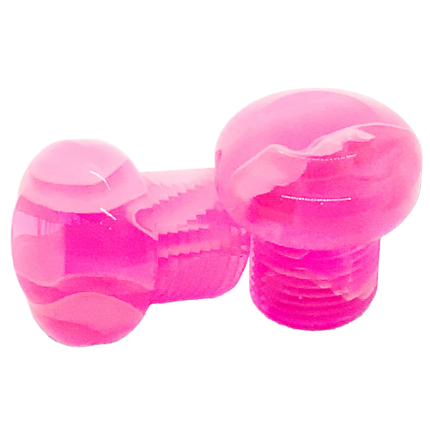 Jammerz Toe Plugs - Swirlz - Pink - 5/8 Plug ( set of 2 )