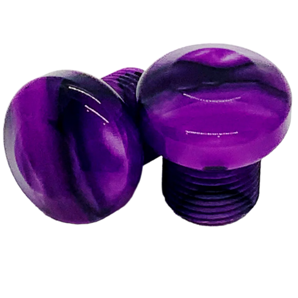 Jammerz Toe Plugs - Swirlz - Purple Haze - 5/8 Plug ( set of 2 )