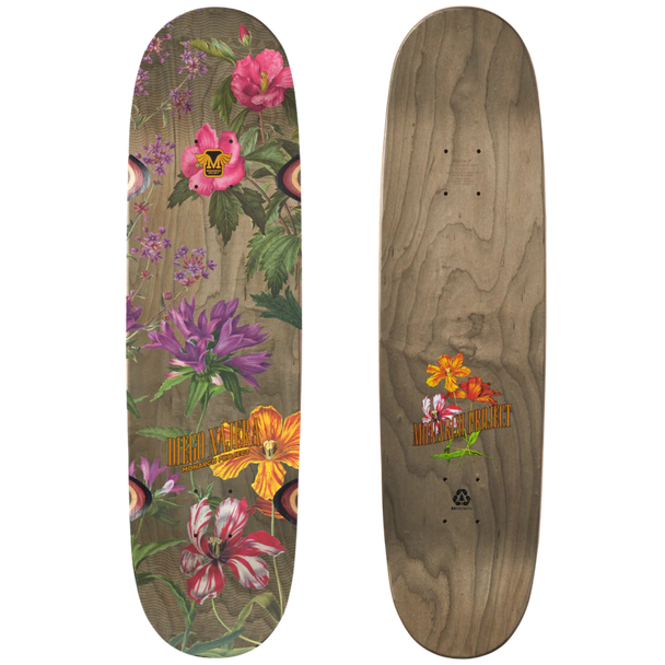 Monarch Project- 8.375 Diego Botanic 90s Shape R7 Skateboard Deck