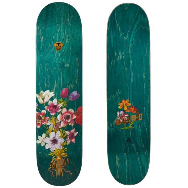 Monarch Project- 7.75 Sky Botanic R7 Skateboard Deck