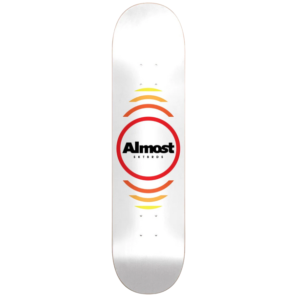 Almost - 7.75 Reflex White Skateboard Deck