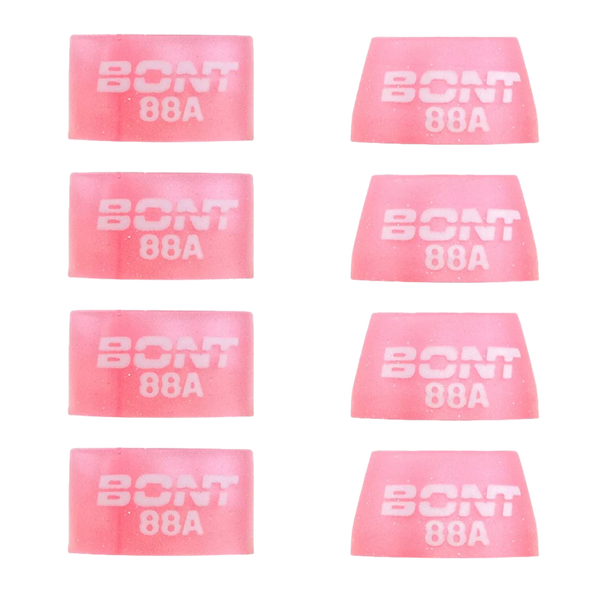 Bont - Cherry Blossom Pink 88a replacement Cushions ( 4 Top Cone / 4 Bottom Barrel )
