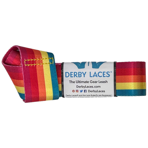 Derby Laces - Rainforest Sunset Skate Leash - Gear Leash